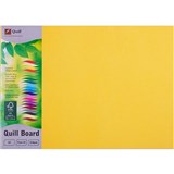 QUILL BOARD 210GSM A3 LEMON PACK 25