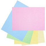 QUILL COLOURED A3 COPY PAPER 80GSM PASTEL ASSORTED PACK 150
