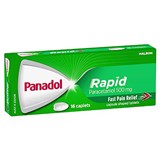PANADOL RAPID CAPLETS 500MG PACK 16