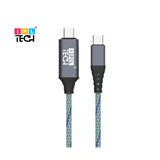 IPL TECH FLOWING LED CABLE TYPE C 12M BLACK