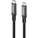 COMSOL USBC TO USBC CABLE 12M 10GBPS BLACK