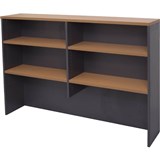 RAPID WORKER OVERHEAD HUTCH 1200 X 1070 X 315MM CHERRYIRONSTONE