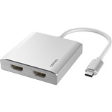 COMSOL USBC TO DUAL 4K HDMI WHITE