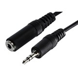 COMSOL AUDIO EXTENSION CABLE 35MM STEREO MALE TO 35MM STEREO FEMALE 3M