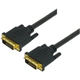 COMSOL DVID DIGITAL DUAL LINK CABLE MALE TO MALE 3M BLACK