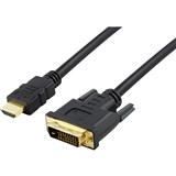 COMSOL HDMI CABLE MALE TO DVID MALE 3M BLACK