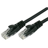 COMSOL RJ45 PATCH CABLE CAT6 3M BLACK