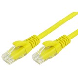 COMSOL RJ45 PATCH CABLE CAT6 3M YELLOW