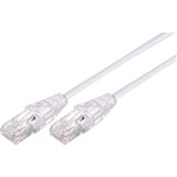 COMSOL ULTRA THIN SNAGLESS PATCH CABLE CAT6A 10GBE UTP 3M WHITE