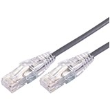 COMSOL ULTRA THIN SNAGLESS PATCH CABLE CAT6A 10GBE UTP 3M GREY