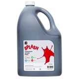 EDUCATIONAL COLOURS SPLASH CLASSROOM ACRYLIC PAINT 5 LITRE LIQUORICE