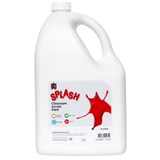 EDUCATIONAL COLOURS SPLASH CLASSROOM ACRYLIC PAINT 5 LITRE SNOWBALL WHITE