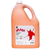 EDUCATIONAL COLOURS SPLASH CLASSROOM ACRYLIC PAINT 5 LITRE TANGY ORANGE