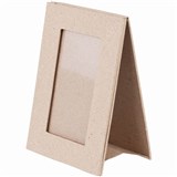 ZART PAPIER MACHE PHOTO FRAMES 180 X 240MM NATURAL PACK 5
