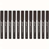ZART STREET PAINT MARKER BULLET 40MM BLACK PACK 12