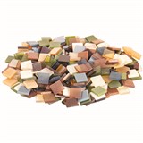ZART DECO MOSAIC TILES EARTH COLOURS 150G
