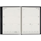 CUMBERLAND NORWICH 47S SPIRAL DIARY PVC WEEK TO VIEW A4 BLACK
