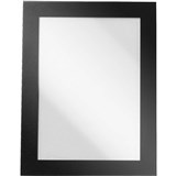 DURABLE DURAFRAME SIGN HOLDER ADHESIVE BACK A6 BLACK PACK 2