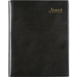 CUMBERLAND NORWICH 91S SPIRAL DIARY PVC DAY TO PAGE QUARTO BLACK