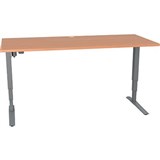 CONSET 50143 ELECTRIC HEIGHT ADJUSTABLE DESK 1500 X 800MM BEECHSILVER