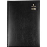 COLLINS STERLING 144P99 DIARY DAY TO PAGE A4 BLACK