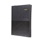 COLLINS VANESSA 285V99 DIARY 2 DAYS TO PAGE A5 BLACK