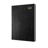 DEBDEN KYOTO 3301P99 DAY TO PAGE A5 BLACK