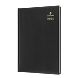 COLLINS STERLING 344P99 DIARY WEEK TO VIEW A4 BLACK