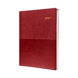 COLLINS VANESSA 345V15 DIARY WEEK TO VIEW A4 RED