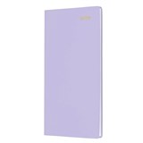 COLLINS BELMONT SLIMLINE 377PV55 DIARY WEEK TO VIEW PORTRAIT LILAC