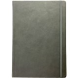 COLLINS LEGACY NOTEBOOK RULED 240 PAGE EXPANDABLE INNER POCKET A5 GREY
