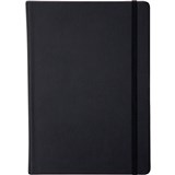 COLLINS LEGACY NOTEBOOK GRID 240 PAGE EXPANDABLE INNER POCKET A5 BLACK