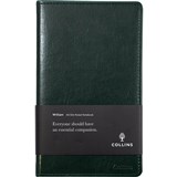 COLLINS WILLIAM NOTEBOOK RULED 192 PAGE A5 DARK GREEN