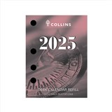 COLLINS DESK CALENDAR DCRS REFILL DAY TO PAGE SIDE PUNCH
