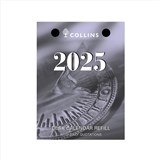 COLLINS DESK CALENDAR DCRT REFILL DAY TO PAGE TOP PUNCH