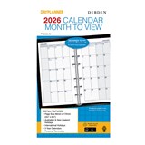 DEBDEN DAYPLANNER PR2300 PERSONAL EDITION REFILL MONTH TO VIEW