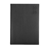 DEBDEN SILHOUETTE S4100P98 DIARY DAY TO PAGE A4 CHARCOAL