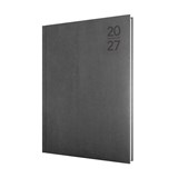 DEBDEN SILHOUETTE S4100P98 DIARY DAY TO PAGE A4 CHARCOAL