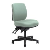DAL ERGOSELECT SPARK ERGONOMIC CHAIR MEDIUM BACK 3 LEVER SEAT SLIDE BLACK NYLON BASE CLOUD