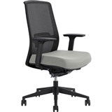 DAL JIRRA SIDE CONTROL SYNCHRO HIGH MESH BACK ARMS BLACK BACK ICE SEAT