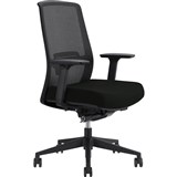 JIRRA SIDE CONTROL SYNCHRO HIGH MESH BACK ARMS BLACK BACK ONYX SEAT