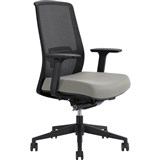 DAL JIRRA SIDE CONTROL SYNCHRO HIGH MESH BACK ARMS BLACK BACK SAND SEAT