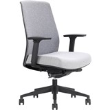 DAL JIRRA SIDE CONTROL SYNCHRO HIGH MESH BACK ARMS GREY BACK AND SEAT
