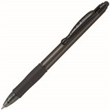 PILOT G2 RETRACTABLE GEL INK STYLUS PEN 05MM GREY BARREL BLACK INK
