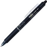 PILOT FRIXION CLICKER RETRACTABLE ERASABLE GEL INK PEN 07MM BLUE BLACK