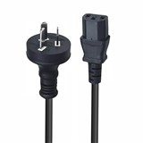LINDY 30934 POWER CABLE 3 PIN PLUG TO IECC13 SOCKET 3M BLACK