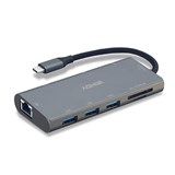 LINDY 43278 USBC LAPTOP MINI DOCKING STATION GREY