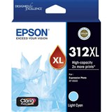 EPSON 312XL INK CARTRIDGE HIGH YIELD LIGHT CYAN
