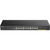 DLINK DGS125028X 28PORT GIGABIT SMART MANAGED SWITCH WITH 24 RJ45 AND 4 SFP 10G PORTS