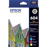 EPSON 604 INK CARTRIDGE VALUE PACK